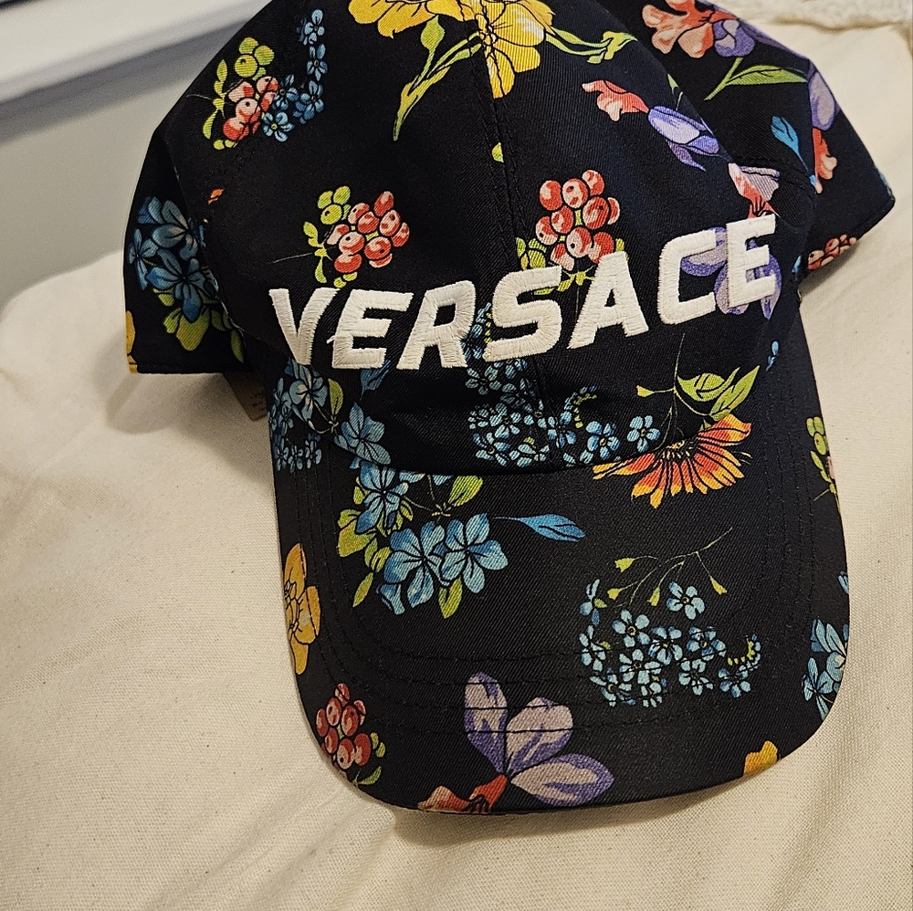 Authentic Versace Floral cap